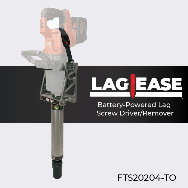 A.D.D. / L.A.G. ディレイ LagEase Tool Only | Battery-Powered Lag Screw Inserter — Focused